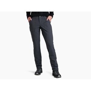 KUHL Pants Women's 6 RESISTOR™ KRAFT PANT Carbon Gray Canvas 30x32 Gorp Hiking